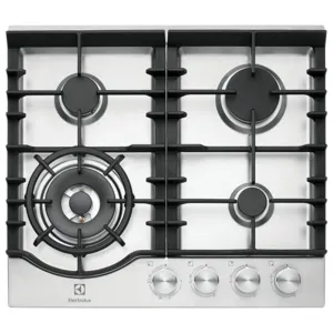 Electrolux EHG645SD 60cm Stainless Steel Gas Cooktop