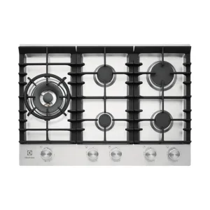 Electrolux EHG755SD 75cm Stainless Steel Gas Cooktop