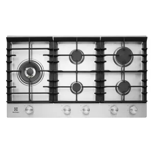 Electrolux EHG955SA 90cm Stainless Steel Gas Cooktop