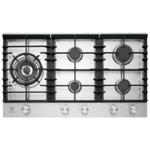Electrolux EHG955SD 90cm Stainless Steel Gas Cooktop