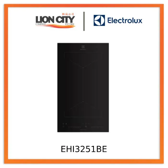 Electrolux EHI3251BE 30cm UltimateTaste 500  2-Burner Built-in Induction Hob