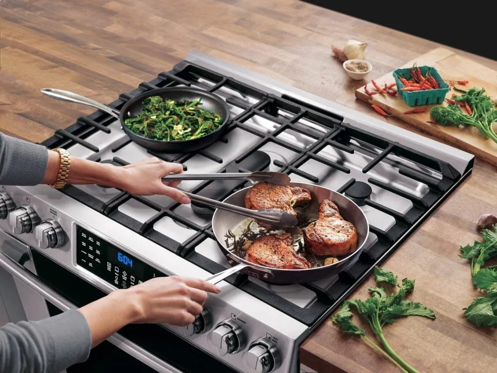 Electrolux EI30GF45QS 30'' Gas Front Control Freestanding Range
