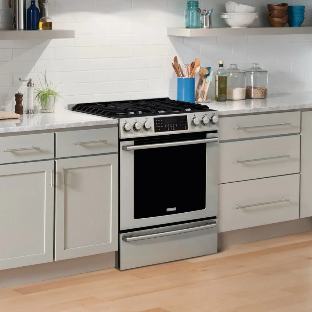 Electrolux EI30GF45QS 30'' Gas Front Control Freestanding Range