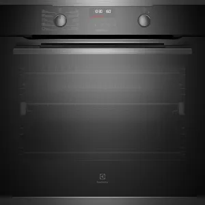 Electrolux UltimateTaste 500 9 Function Pyrolytic Oven 60cm Dark Stainless Steel