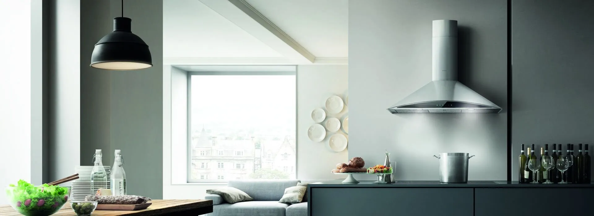 Elica EFG636S1 Foglia 36" Ss
