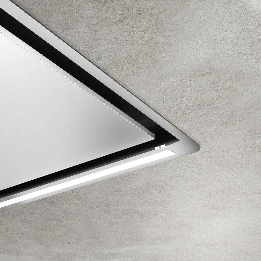 Elica EHL640WH White Glass With Metal White Frame