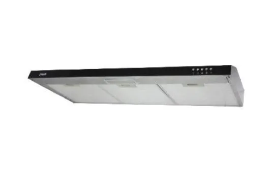 Ellane 60cm/90cm Slimline Hood With Black Panel EH-9180   Ellane WG-248SV 3 Burner Glass Hob