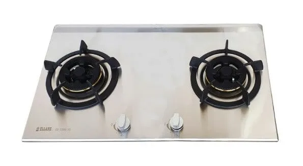 Ellane EB-228SV 2 Burner Stainless Steel Gas Hobs 75cm