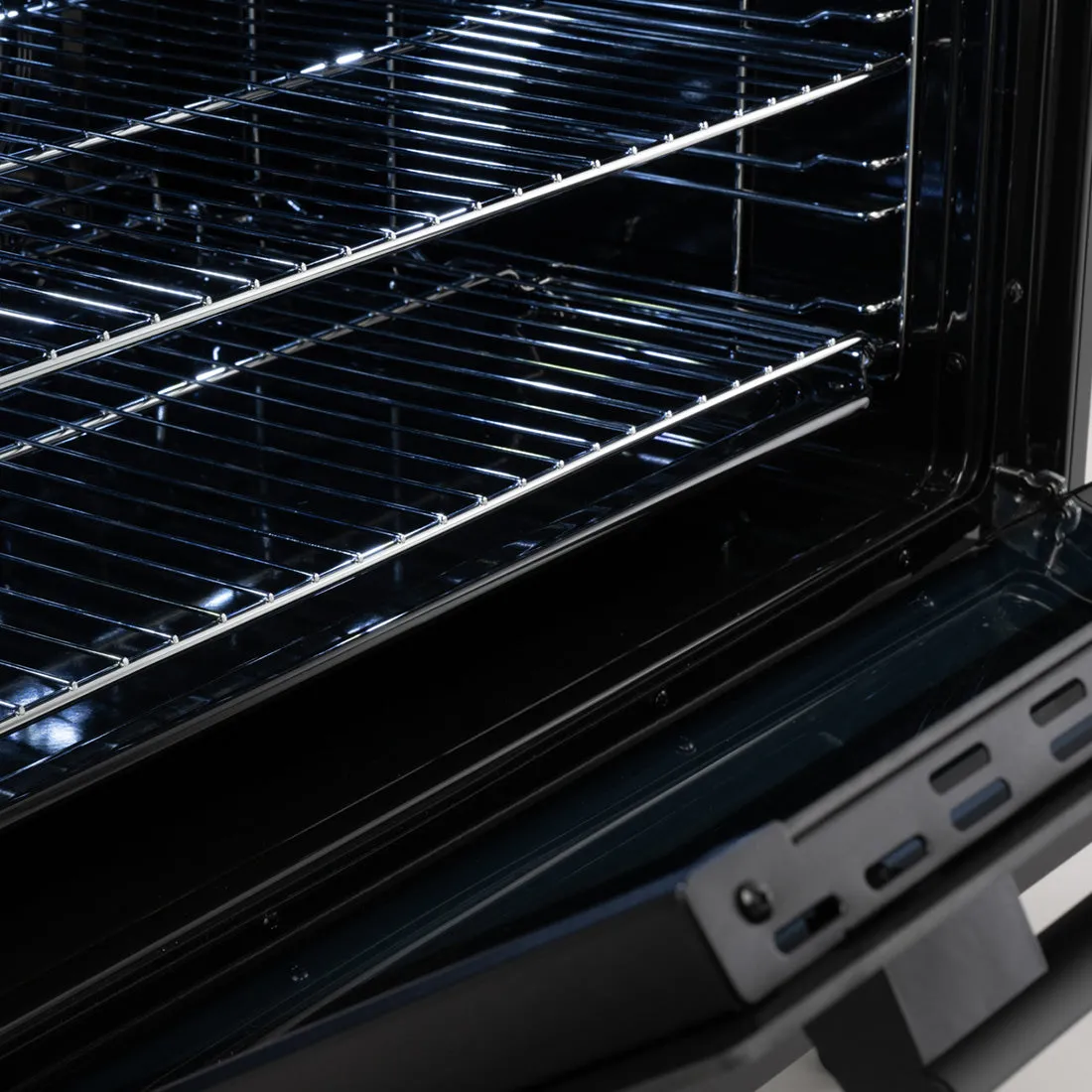 Euro Appliances Dual Fuel Freestanding Oven 90cm Black