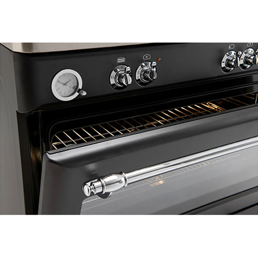 Euro Appliances Dual Fuel Royal Chiantishire Freestanding Oven | Anthracite | 90cm