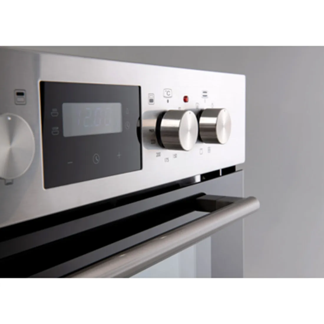 Euro Appliances Electric Double Oven | Black Glass And Stainless Steel | 60cm