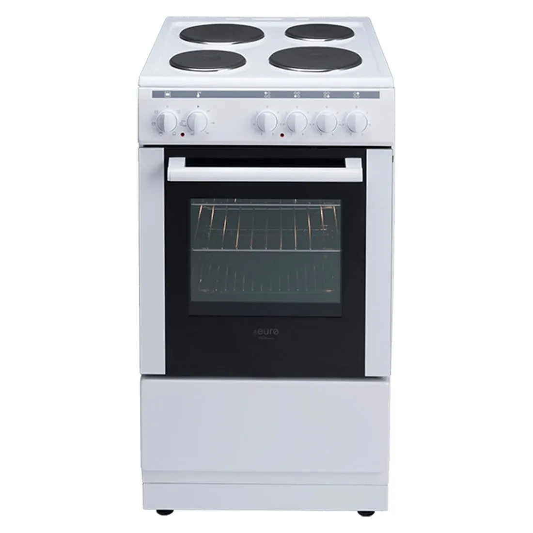 Euro Appliances Electric Freestanding Oven | White | 50cm