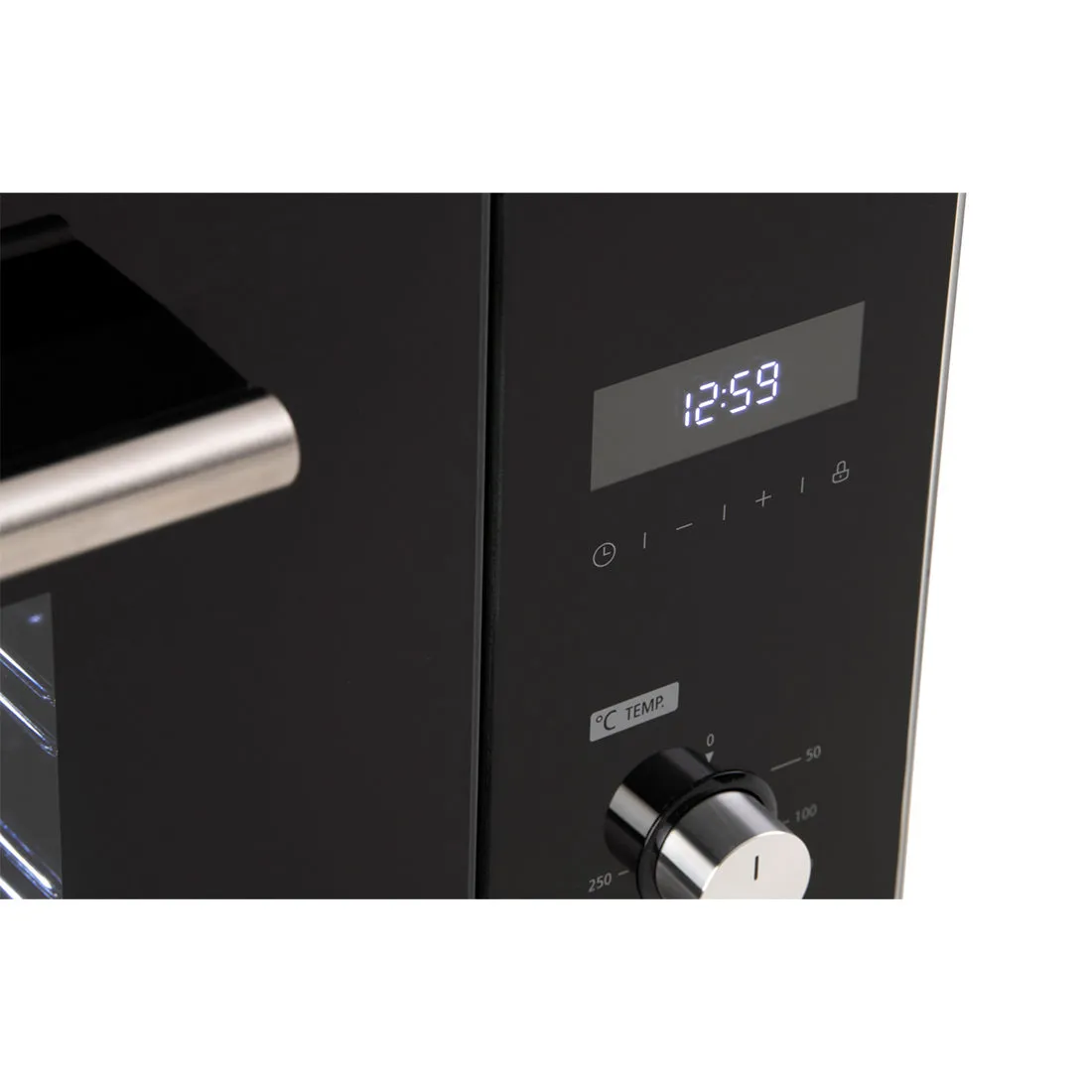 Euro Appliances Electric Multifunction Oven | Black Glass | 90cm
