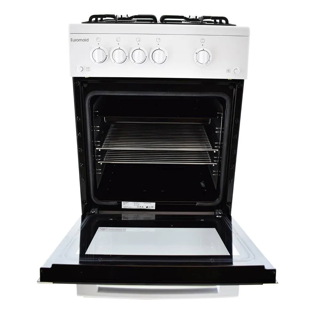 Euromaid GGFW50LPG 50cm Freestanding LPG Gas Stove