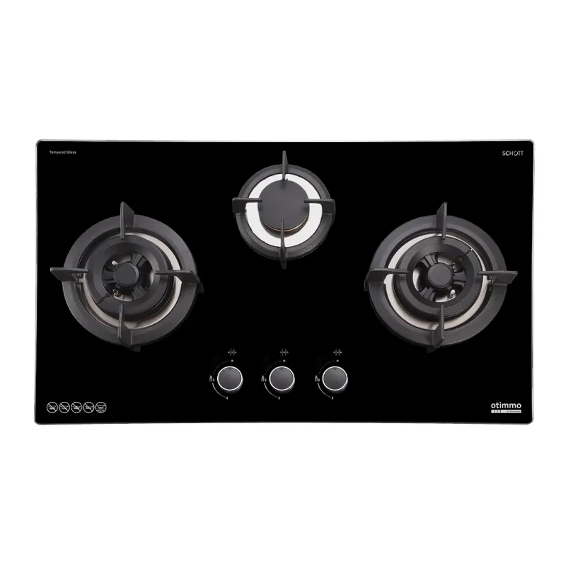 Europace EBH6391STG 3 Burner 90cm Slim Gas Cooker Hob (Schott Glass) TG