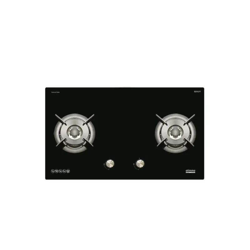 Europace ECH9128A 90cm Premium T-Chimney Hood Full   EBH6291S 2 Burner 90cm Gas Cooker Hob (Schott Glass)
