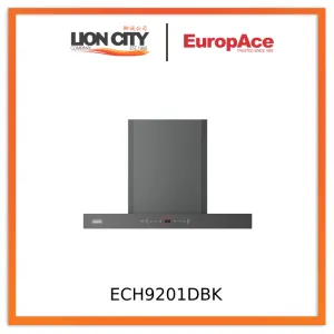 Europace ECH9201DBK 90cm 2000m3/h T-Shape Chimney Hood