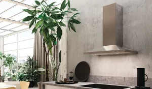 Faber DAMA30SSV 30" Pyramid Shape Wall Hood With Variable Air Management