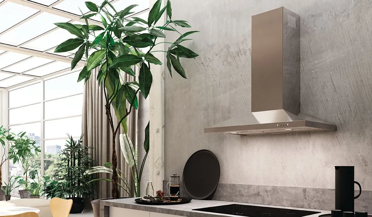 Faber DAMA30SSV 30" Pyramid Shape Wall Hood With Variable Air Management