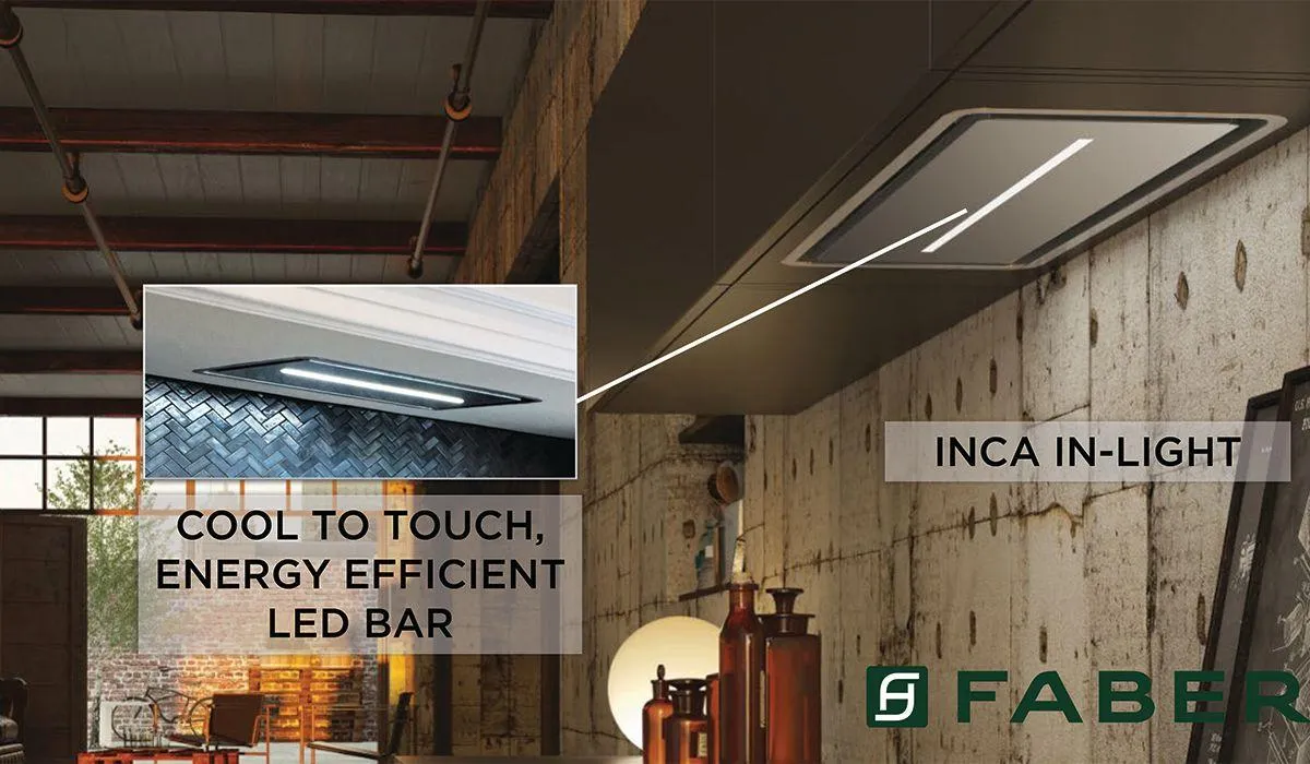 Faber INLT35SSV 35" Insert Hood With Variable Air Management