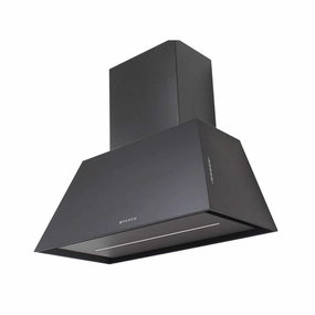 Faber Chloe Wall Mount Range Hood In Matte Black With Size Options