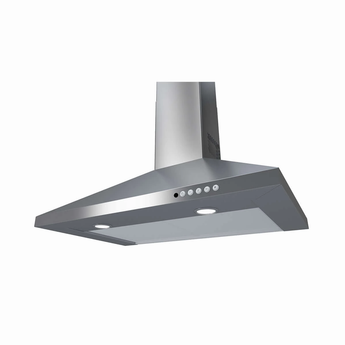 Faber Classica Plus Wall Mount Range Hood With Size Options In Stainless Steel