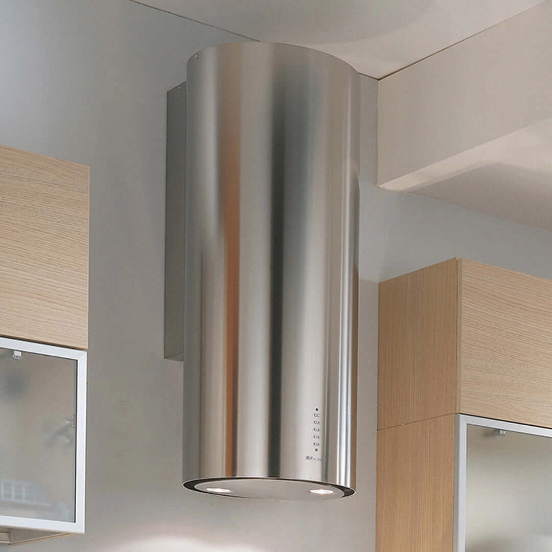 Faber Cylindra 15 in. Wall Mount Range Hood In Stainless Steel