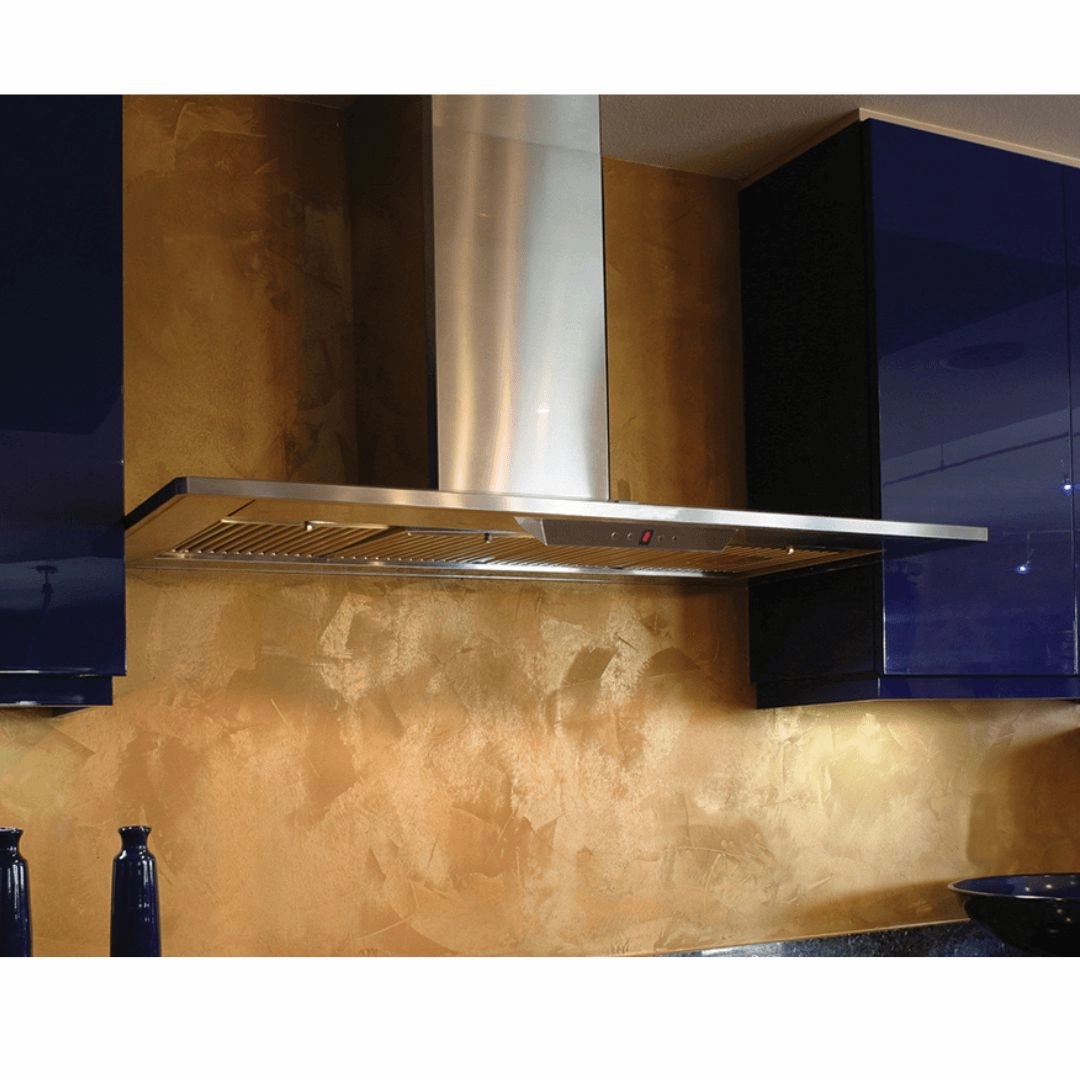 Faber Diamante Wall Mount Range Hood With Size Options In Stainless Steel