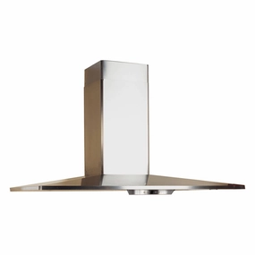 Faber Diamante Wall Mount Range Hood With Size Options In Stainless Steel