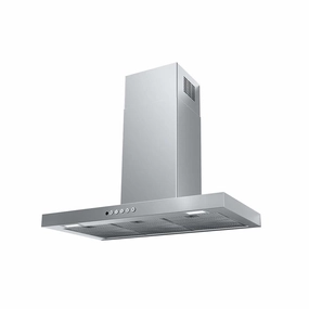 Faber Stilo Wall Mount Range Hood With Size Options In Stainless Steel