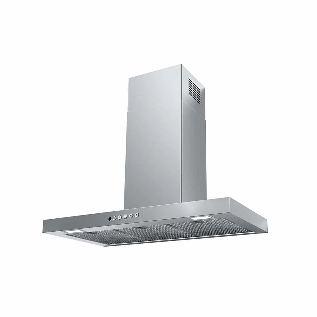 Faber Stilo Wall Mount Range Hood With Size Options In Stainless Steel