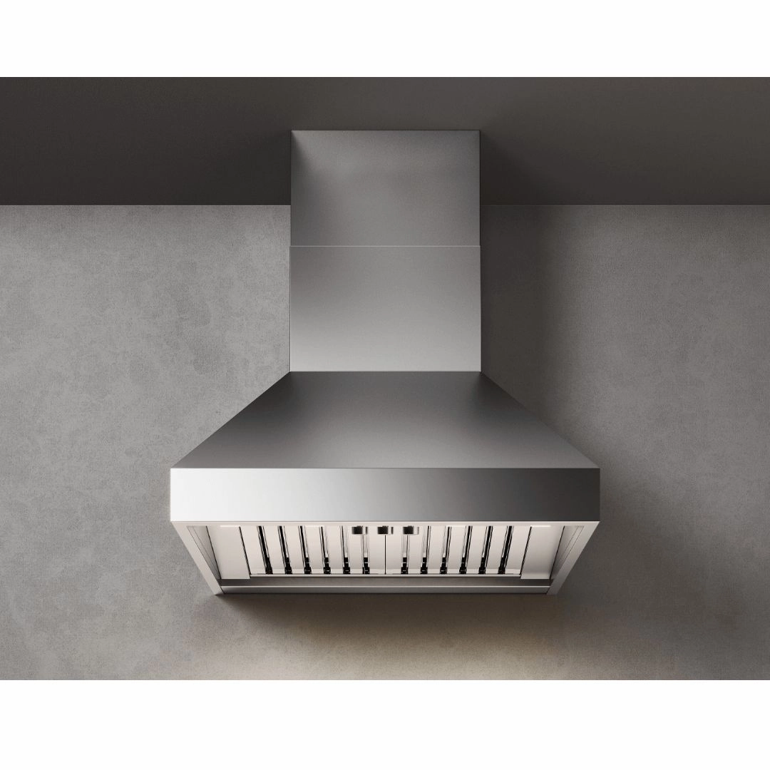 Falmec Pyramid Pro 30 in. 600 CFM Wall Mount Range Hood in Stainless Steel (FPDPR30W6SS-3)