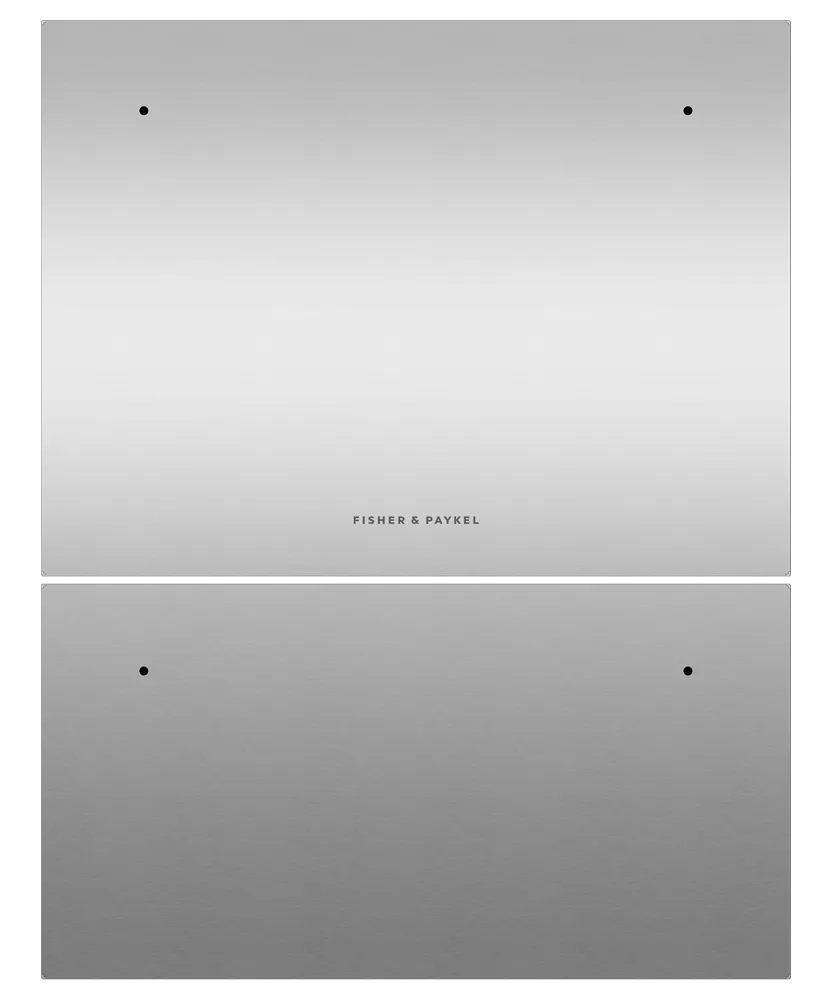 Fisher & Paykel ADDD24DT Do Not Use Door Panel For Integrated Double Dishdrawer&#8482; Dishwasher, 24", Tall