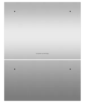 Fisher & Paykel ADDD24DT Do Not Use Door Panel For Integrated Double Dishdrawer&#8482; Dishwasher, 24", Tall