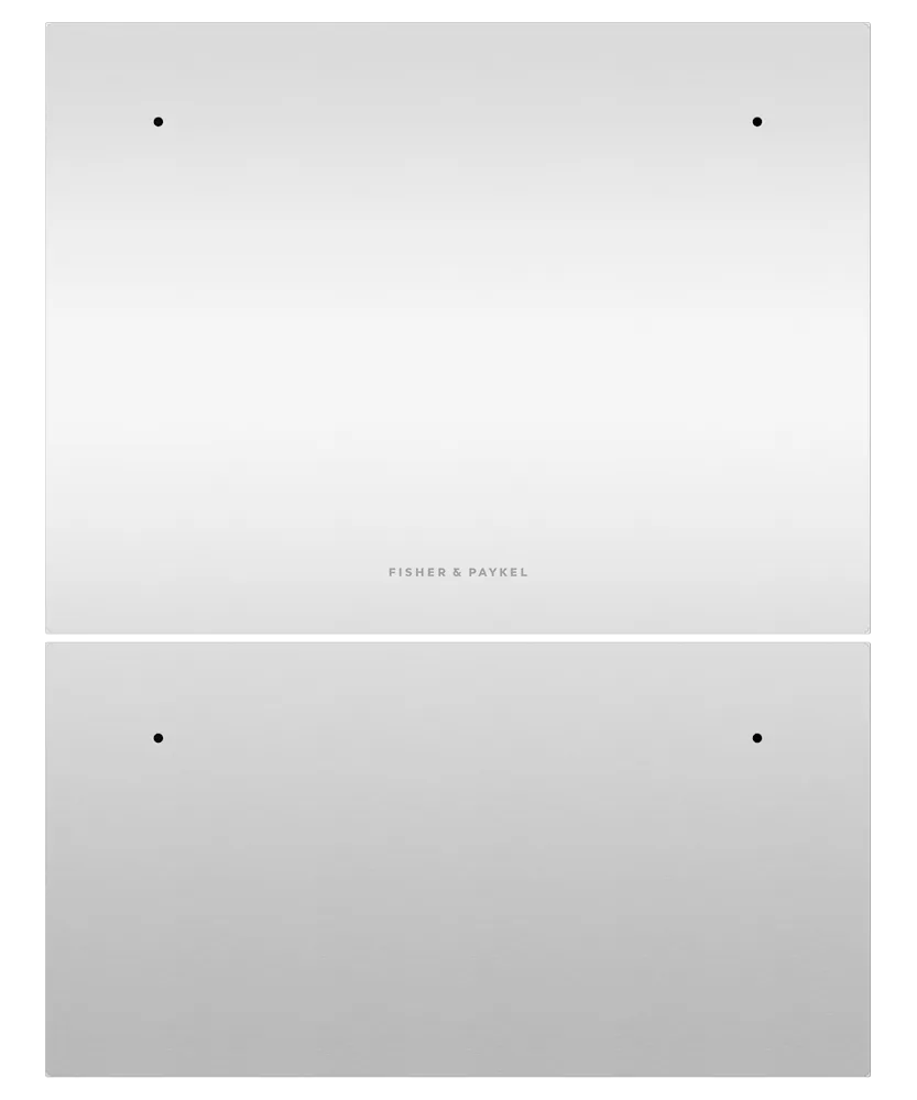 Fisher & Paykel ADDD24DTPX Door Panel For Integrated Double Dishdrawer&#8482; Dishwasher, 24", Tall