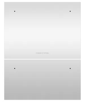 Fisher & Paykel ADDD24DTPX Door Panel For Integrated Double Dishdrawer&#8482; Dishwasher, 24", Tall