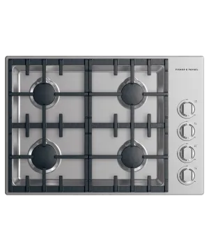 Fisher & Paykel CDV2304LN Gas Cooktop, 30", Lpg