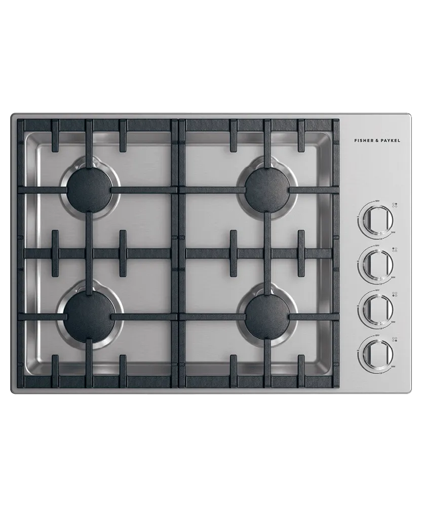 Fisher & Paykel CDV2304LN Gas Cooktop, 30", Lpg
