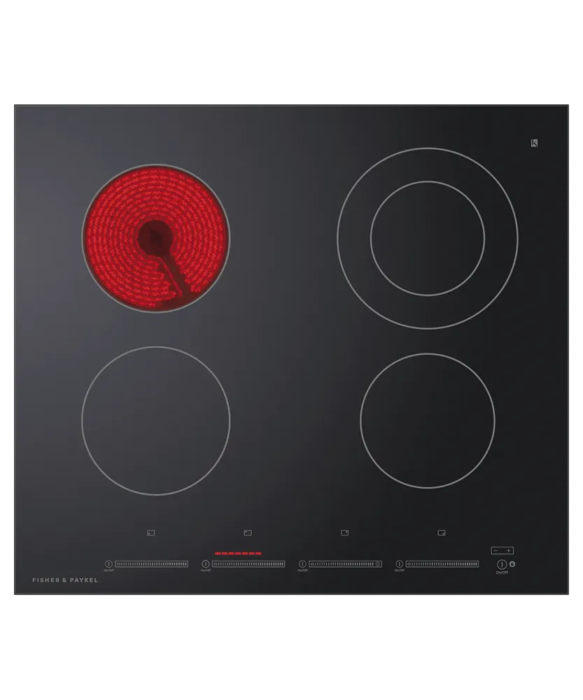 Fisher & Paykel CE244DTB1 Electric Cooktop, 24"
