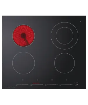 Fisher & Paykel CE244DTB1 Electric Cooktop, 24"