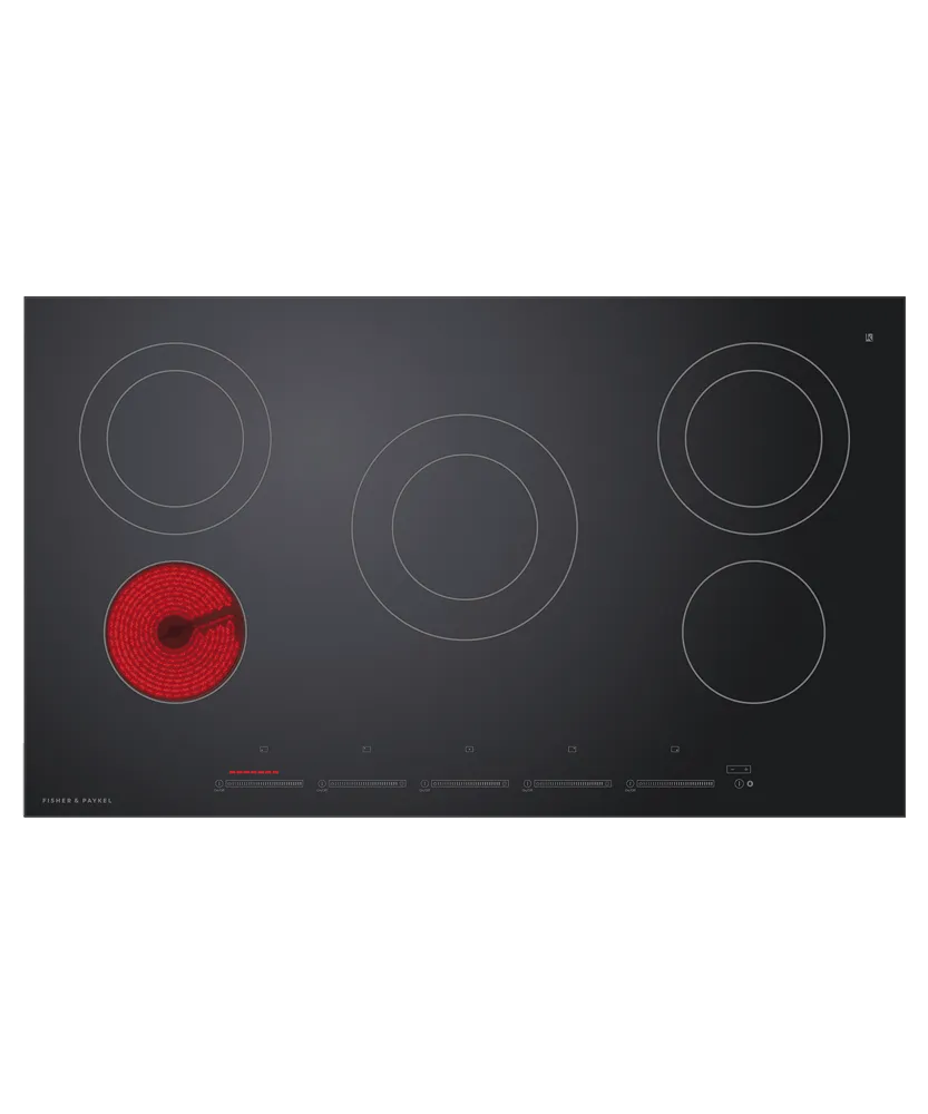 Fisher & Paykel CE365DTB1 Electric Cooktop, 36"