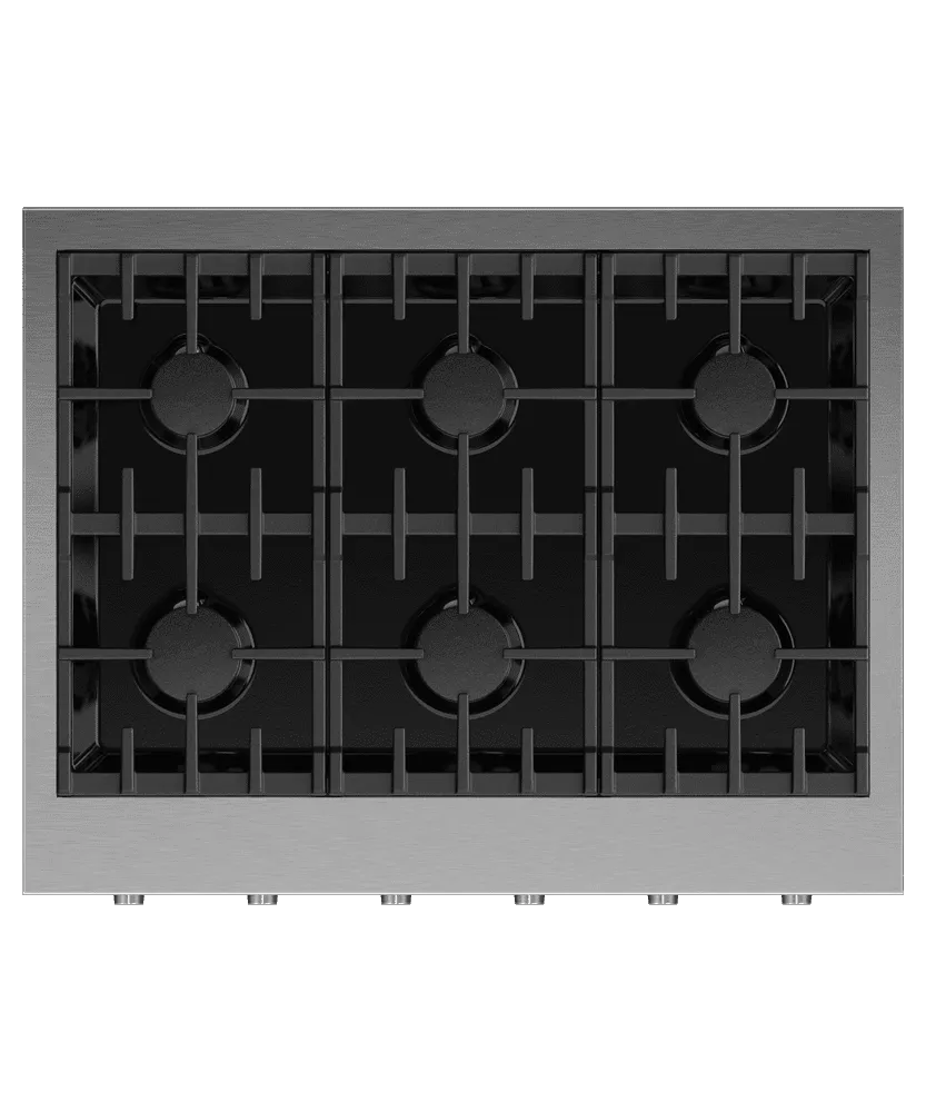 Fisher & Paykel CPV3366L Gas Rangetop, 36", Lpg