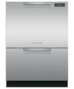 Fisher & Paykel DD24DCTX9N Double Dishdrawer Dishwasher, Tall, Sanitize