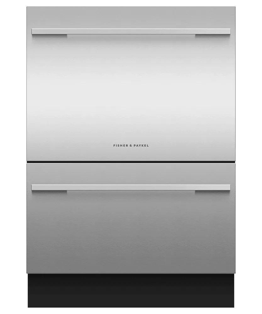 Fisher & Paykel DD24DHTI9N Integrated Double Dishdrawer Dishwasher, Tall, Sanitize