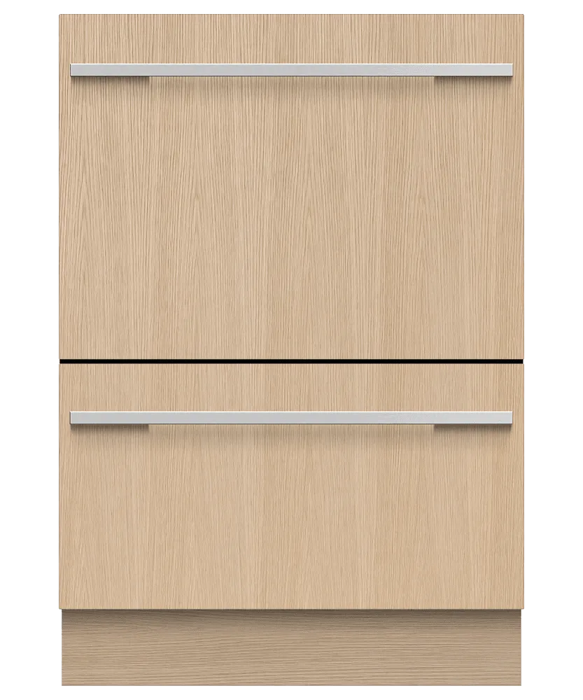 Fisher & Paykel DD24DTI9N Integrated Double Dishdrawer Dishwasher, Tall, Sanitize
