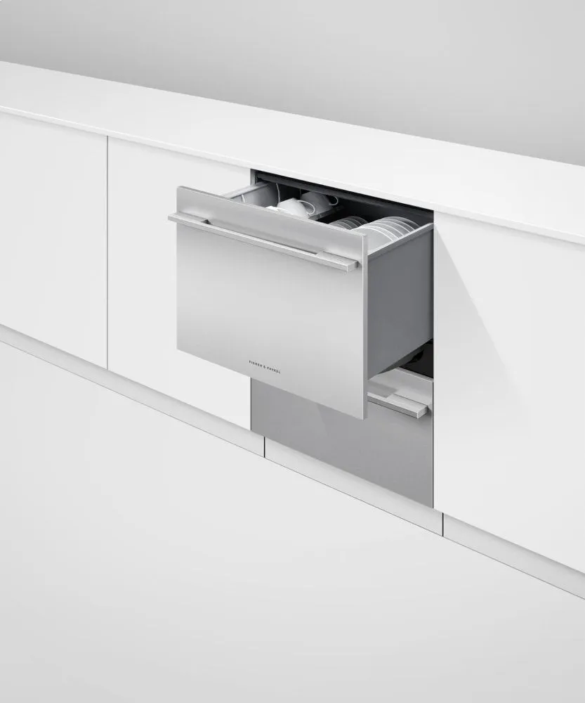 Fisher & Paykel DD24DTI9N Integrated Double Dishdrawer Dishwasher, Tall, Sanitize