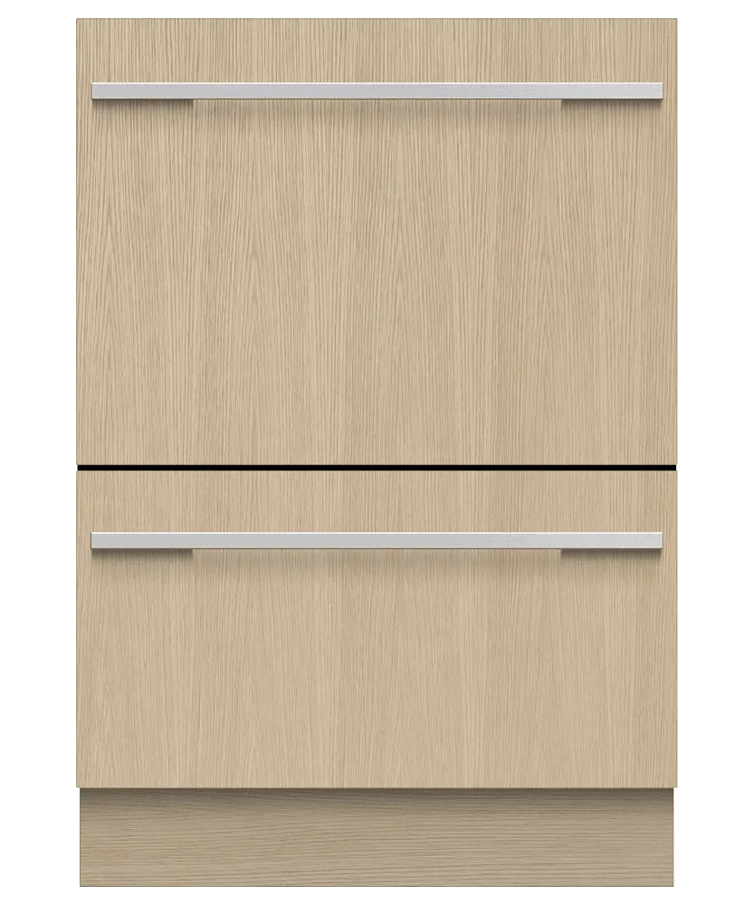 Fisher & Paykel DD24DTX6I1 Integrated Double Dishdrawer&#8482; Dishwasher, Tall, Sanitise