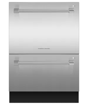 Fisher & Paykel DD24DV2T9N Double Dishdrawer Dishwasher, Tall, Sanitize