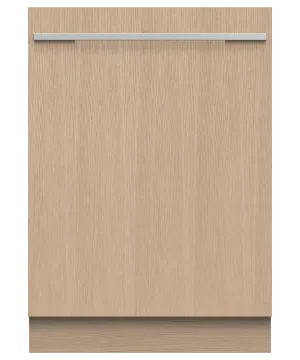 Fisher & Paykel DW24U6I1 Integrated Dishwasher, 24", Sanitize