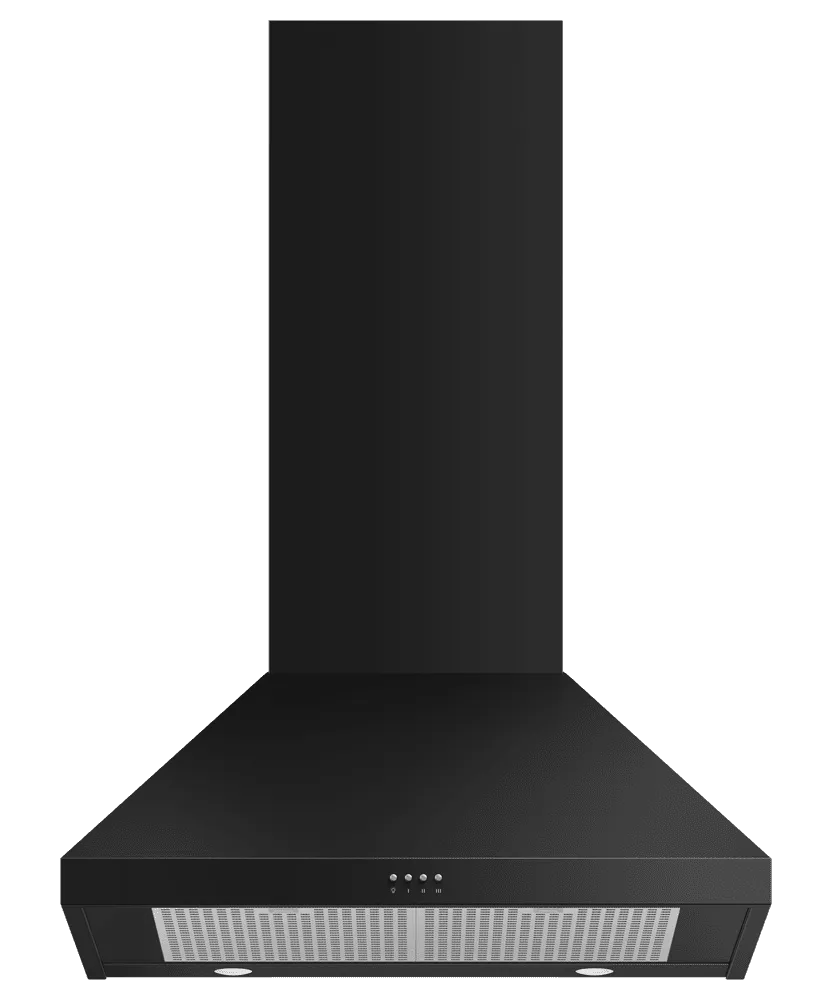 Fisher & Paykel HC30PCB1 Wall Range Hood, 30", Pyramid Chimney